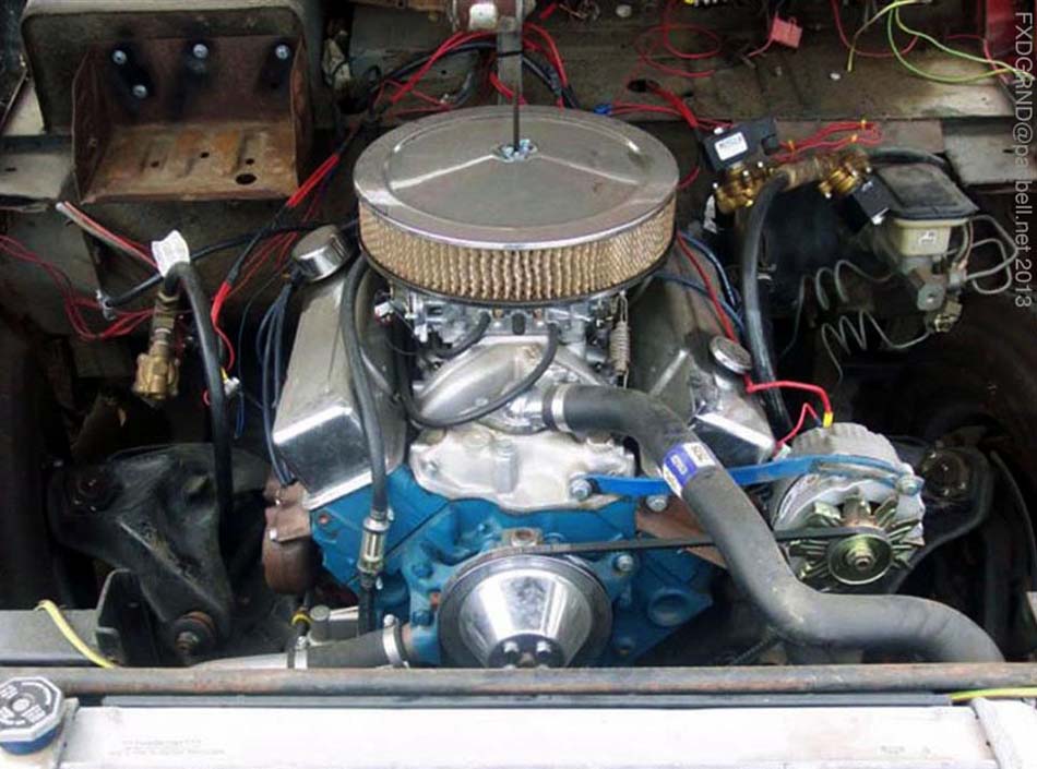1 1 studebaker 383 with Aluminum radiator