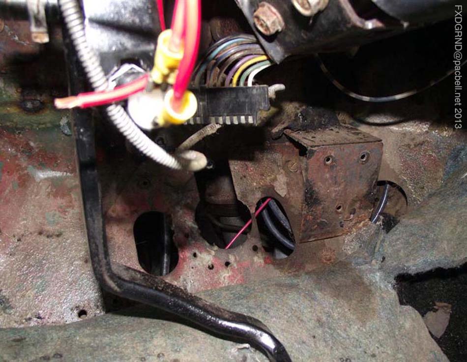 2 11 08-21 Driver Side Footwell 1 before