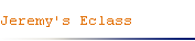 Jeremy's Eclass